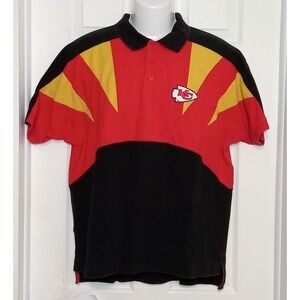 Vantage 90 's Kansas City Chiefs Apex One Polo Large